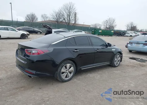 2016 Kia Optima Hybrid Ex z USA, uszkodzony, nr VIN KNAGN4AD0G5093914